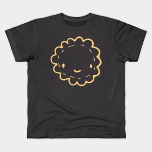 Round cookie face Kids T-Shirt